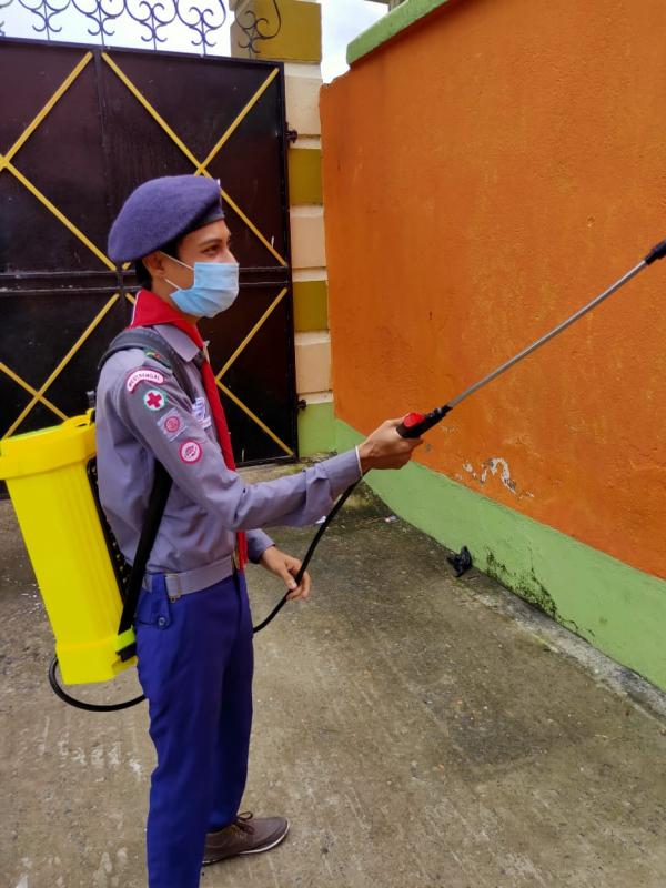 Sanitize the. School Premises of Covid-19 Service