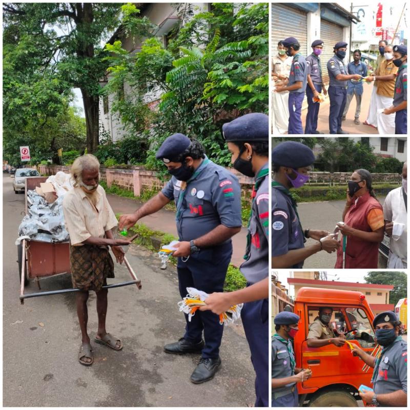 Mask distribution campaign 