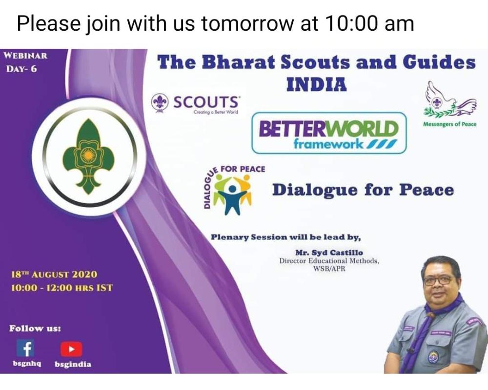 Day-6 Better world framework, Dialogue for peace