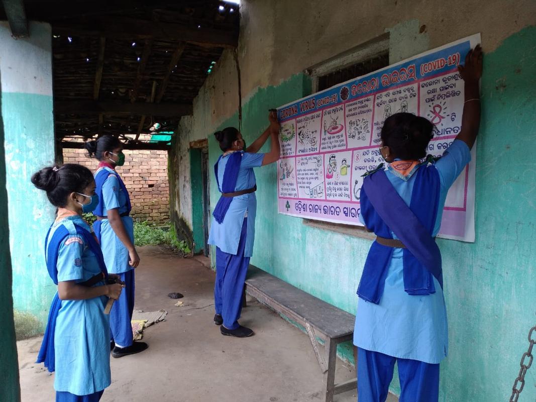 Creating awareness by fixing banners. 