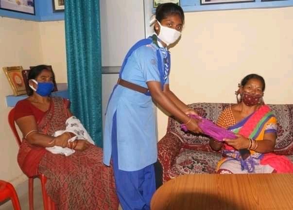 Distribution of mask