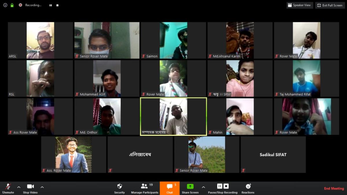 PORSG Online Crew Meeting