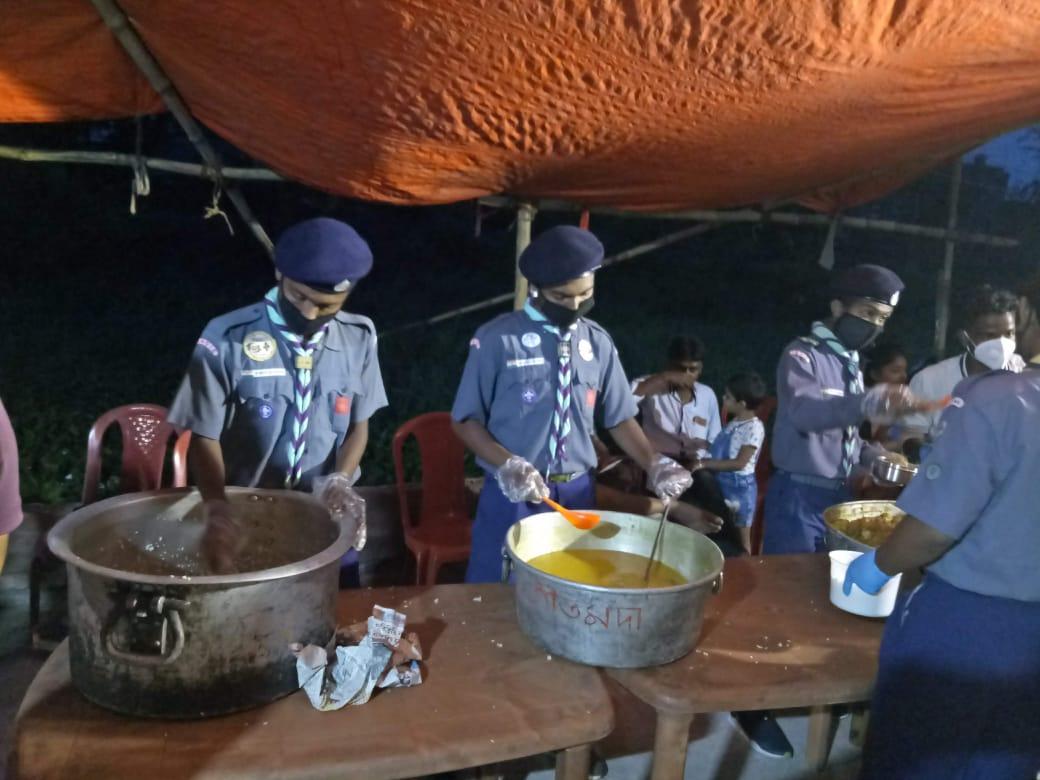 Distributing food to Street Dogs & Distributing Medicines, Rations, Food for the Needy Peoples