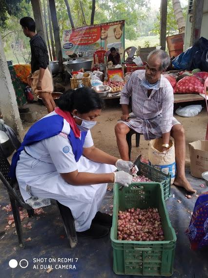 Service in Community Kitchen 