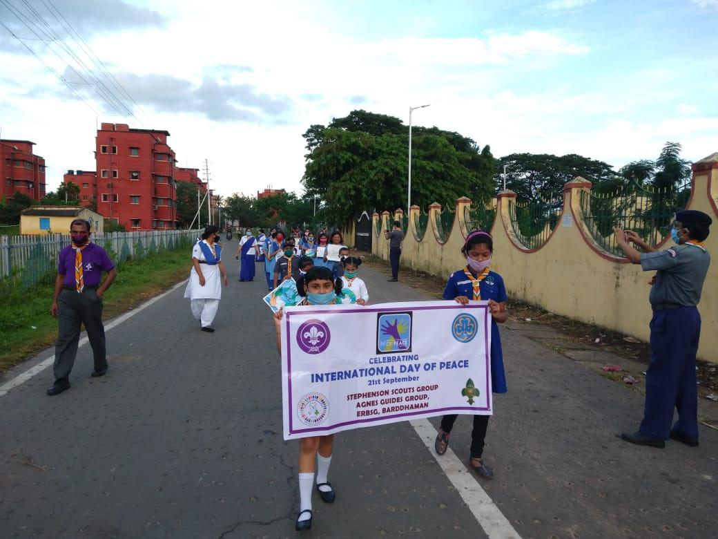 Member of Stephenson Scouts Group & Agnes Guides Group,Purba Barddhaman