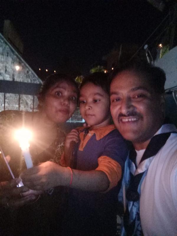 Candle lighting Salute 