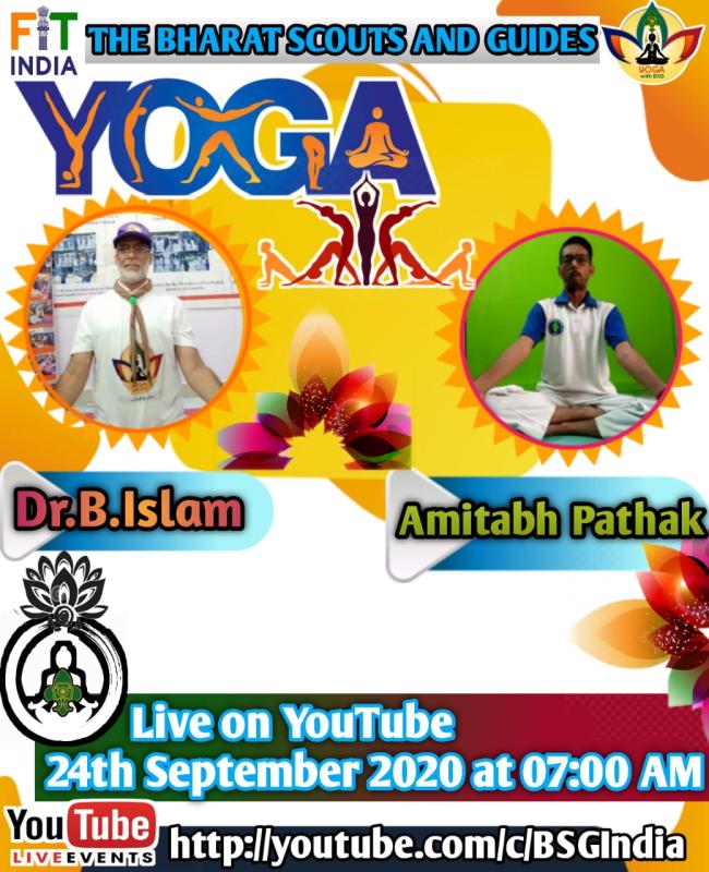 Yoga with BSG -singhagajrasaan 
