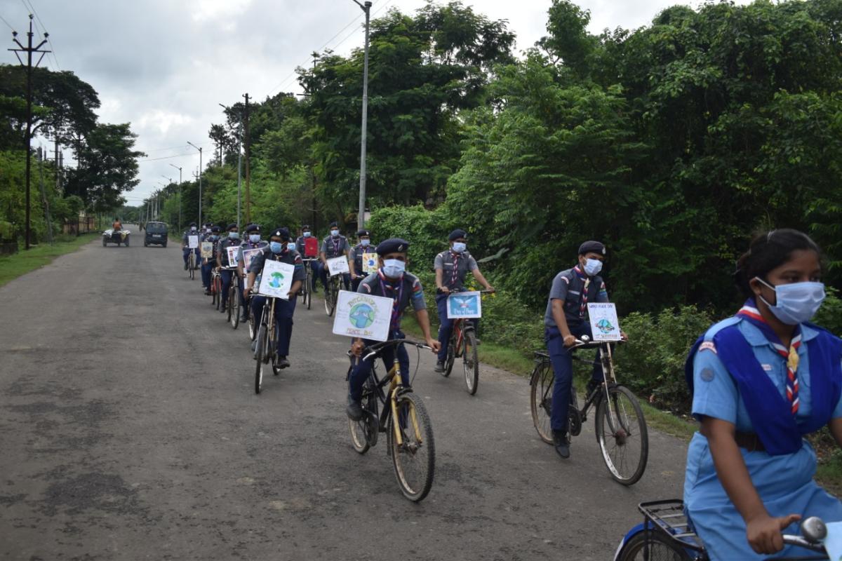 Covid Awareness Bicycle Rally 