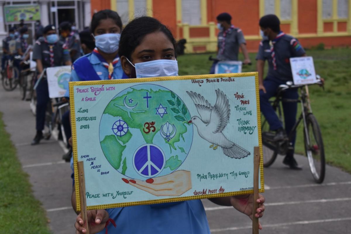 Cycle Rally on International Peace Day
