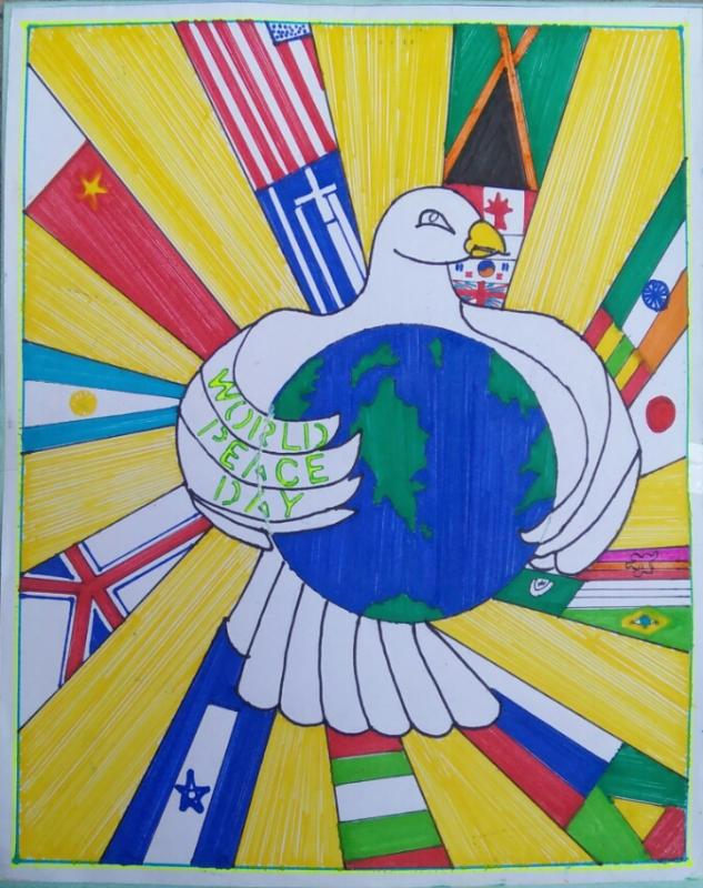 Poster Making Competition on "Shaping Peace Together"
