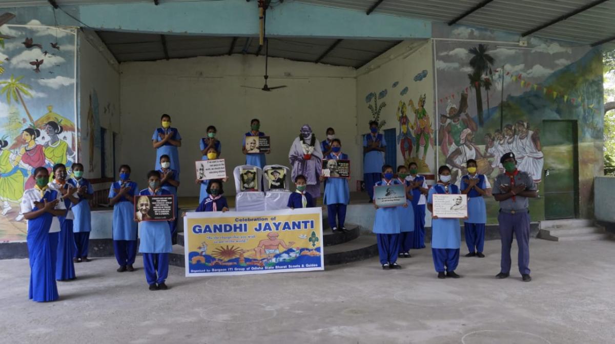 Celebration of Gandhi jayanti 