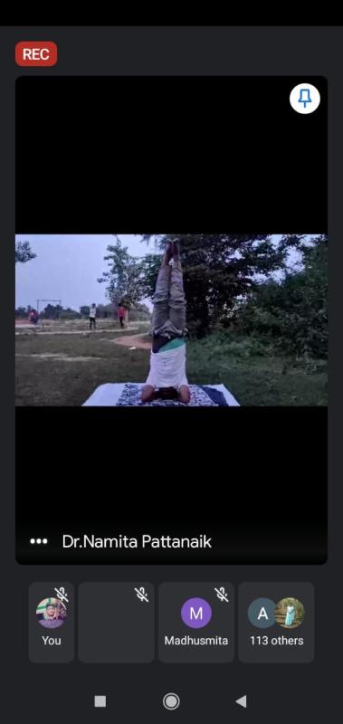 Organized a talk show save the girl child