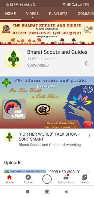 for her world talk show day 3