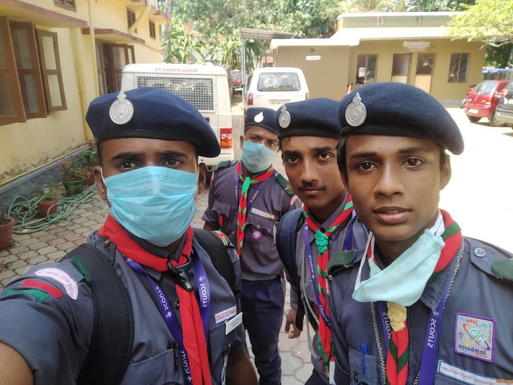 Covid Duty with Kerala Police