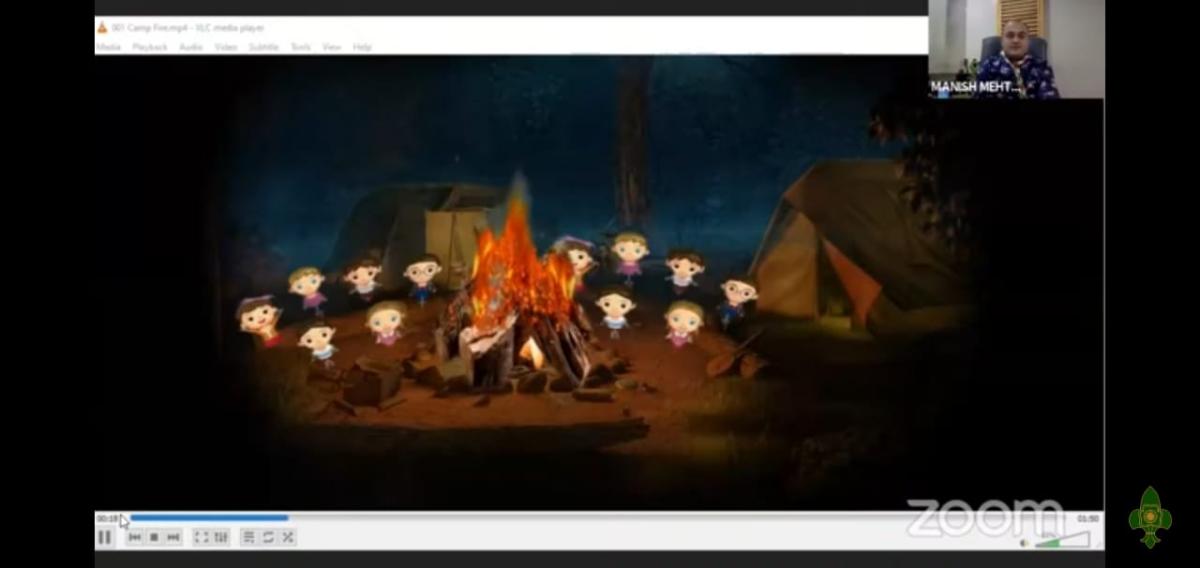 virtual Campfire under fit India hit india