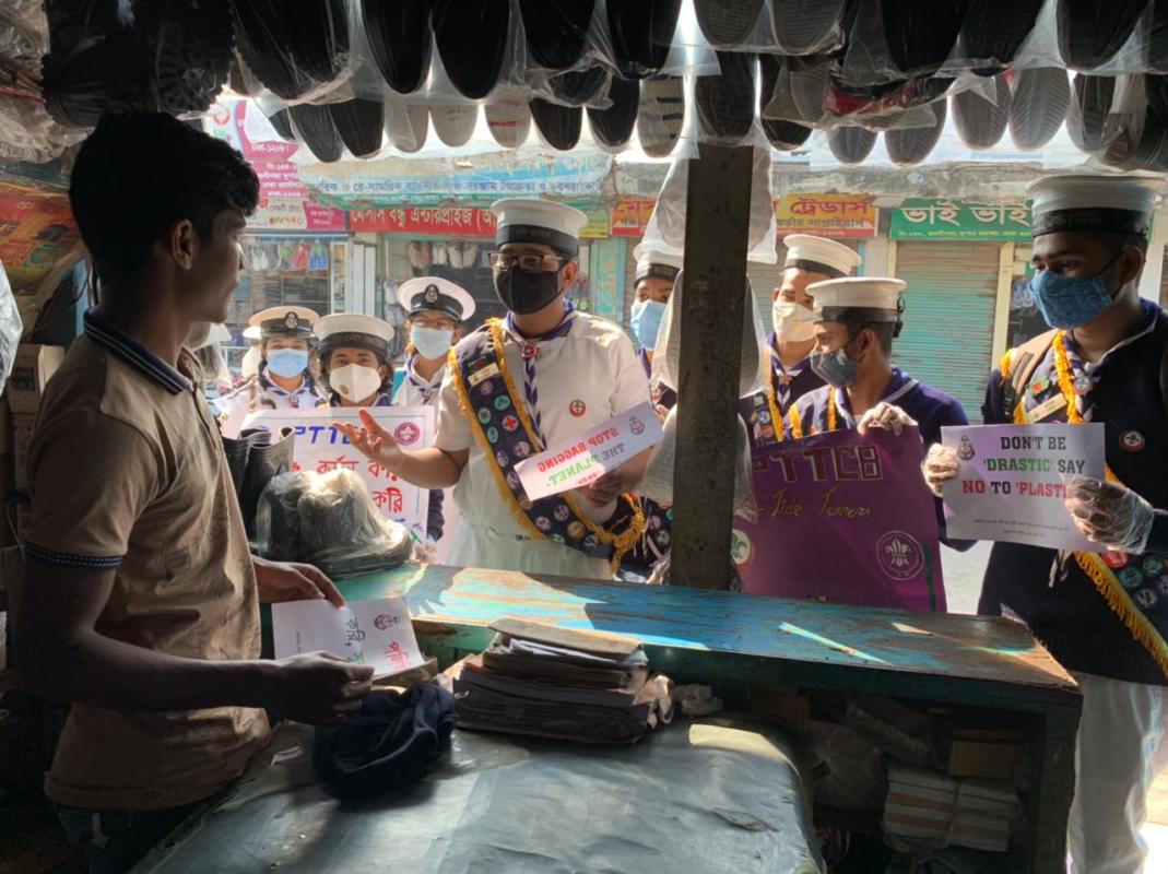 প্লাস্টিক টাইড টার্নার চ্যালেঞ্জ ব্যাজ চ্যাম্পিয়ন পর্যায়