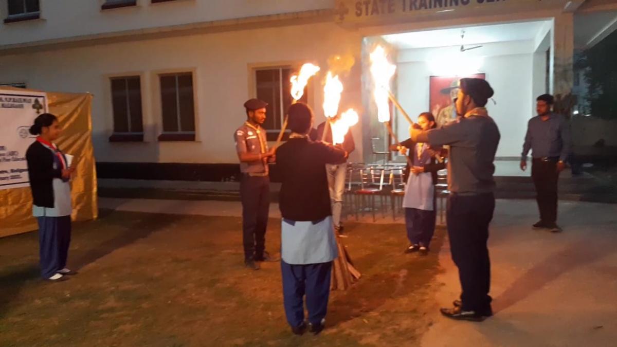 Restoration of Matang Campsite - Cleaning of Car Park