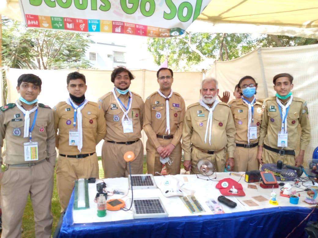 Scouts Go Solar
