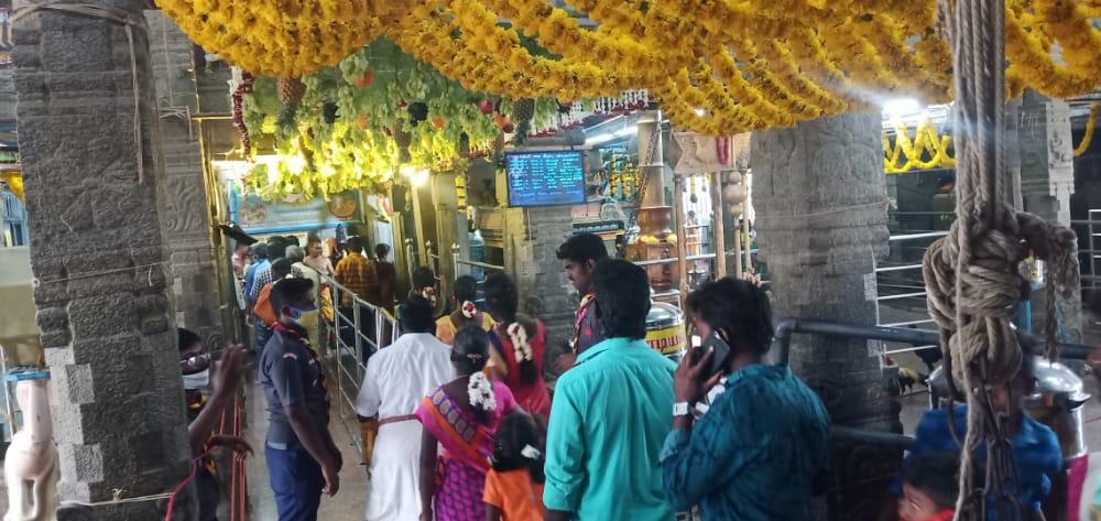 KALIPATTY KANDA SWAMY TEMPLE SERVICE IN PANGUNI UTTHIRAM FESTIVAL