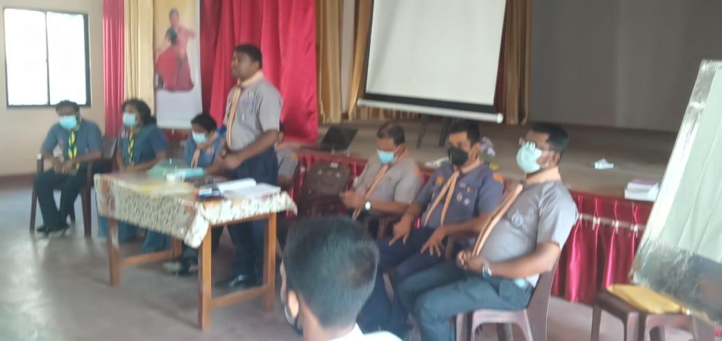 Phase I Scout Leaders training programme March April 2021