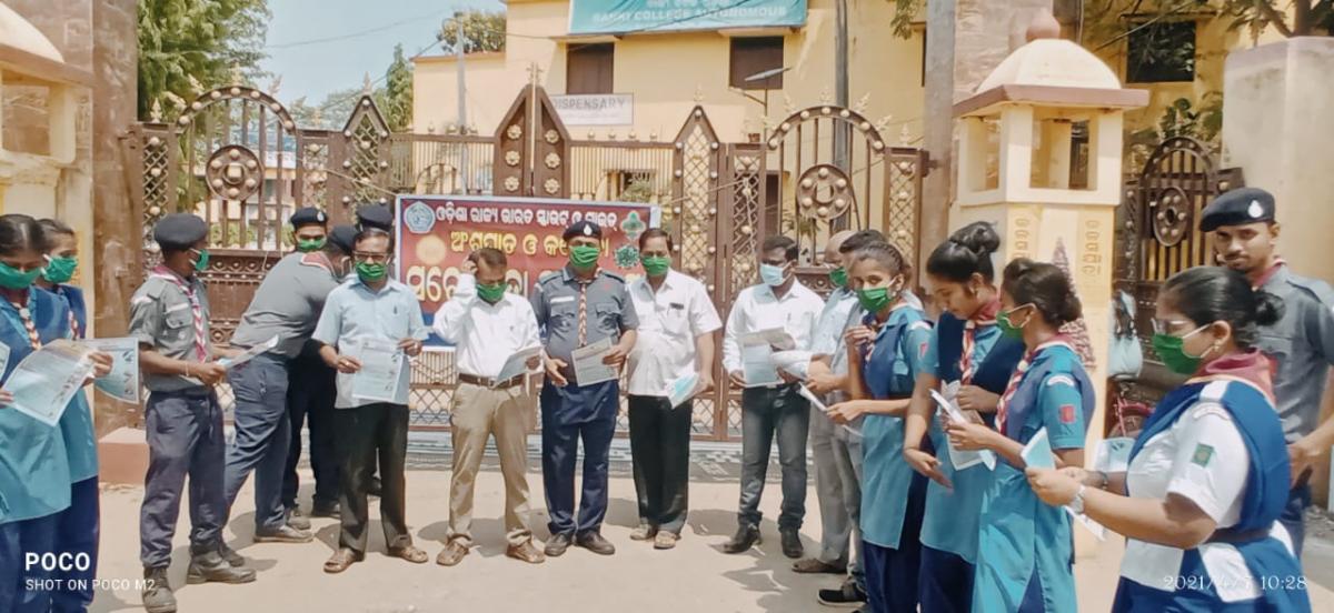 masks Foruards all local people And Investiture ceremony