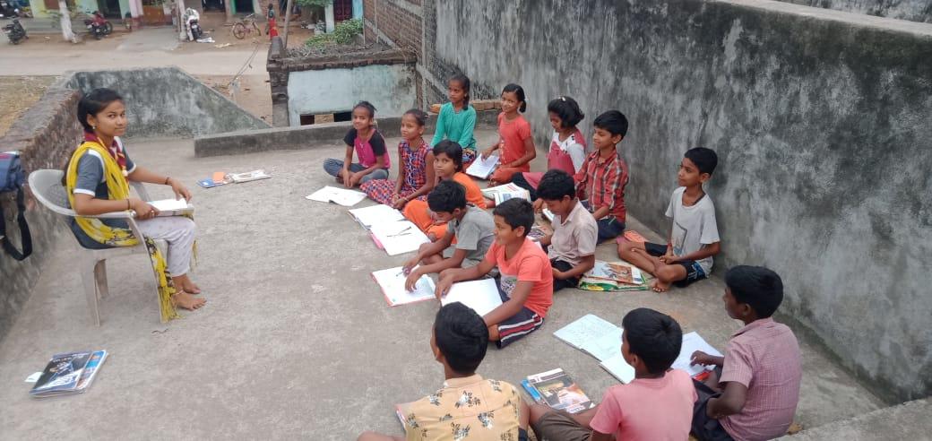 sustainable development goals, quality education. imparting free education to the subpar students. unitleader Monalisa Das.rovers,rangers. 