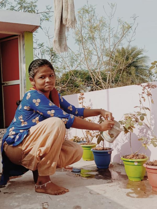 sustainable development goals. feed the need. climate action. life on land.unit leader Monalisa Das, rangers and rovers .