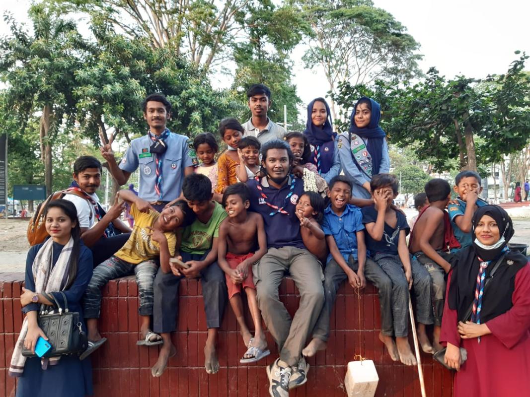 পথশিশুদের সাথে ইফতার বিতরন কর্মসূচি ২০২১