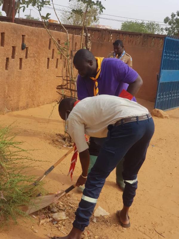 Salubrité à la mosquée cité Fayçal