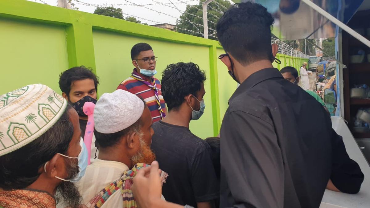 ইফতার বিতরণ কর্মসূচি ২০২১ (মধুবাগ)