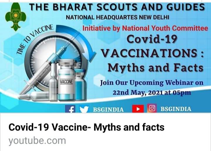 "Webinar on Covid-19 Vaccination- Myths & Facts"_National Youth Committee_BSG_India.