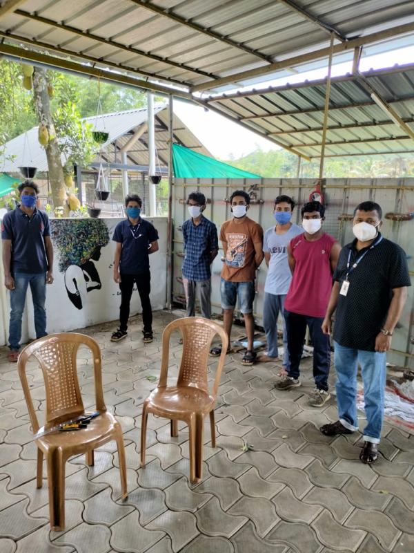 The rovers had started covid help desk at Wayanad DHQ.