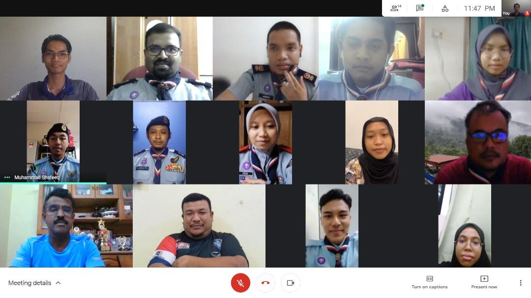 Mesyuarat Krew Kelana A Daerah Kinta Utara Bil 1/2021