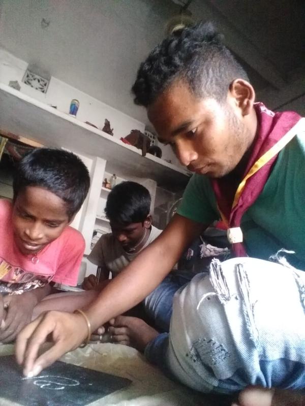 SANTOSH BEHERA, ROVER S. B. SC. H. S. SCHOOL KONISI GANJAM, ##PLANTATION, ##FEED THE BIRDS ##QUALITY EDUCATION 