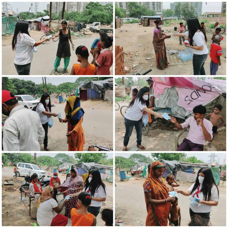 Mask distribute 2021