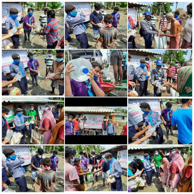 RELIEF DISTRIBUTION IN SOCIETY