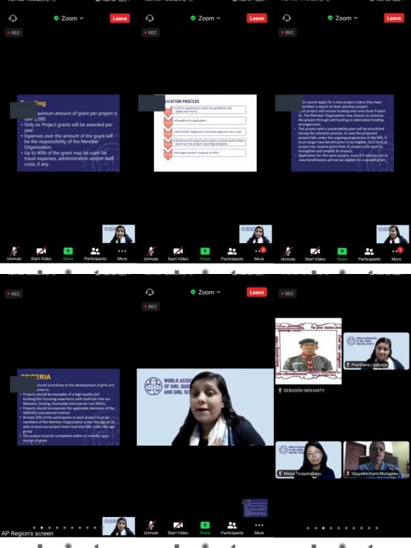 AP Projects Webinar by WAGGGS