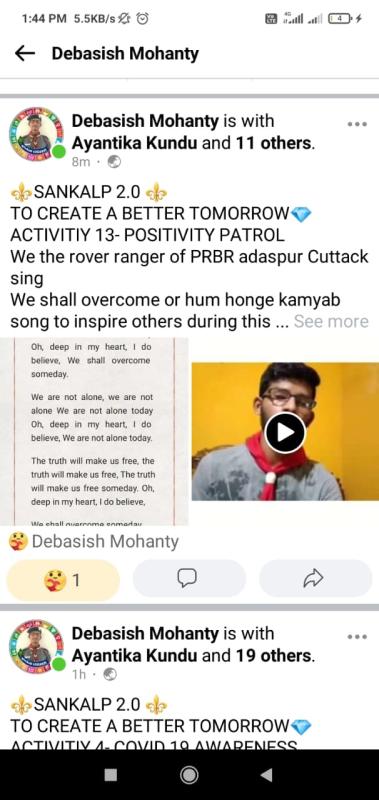 SANKALP 2.0 ACTIVITIY 16-POSITIVITY PATROL