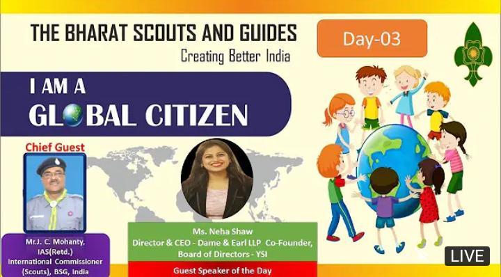 Webinar on "I AM A GLOBAL CITIZEN" Day 3