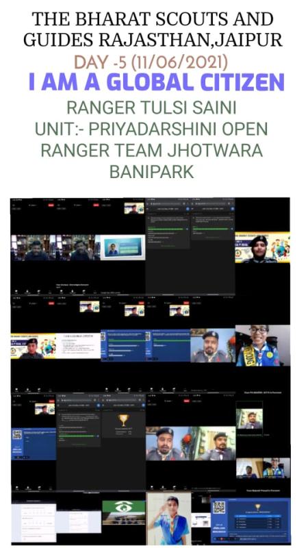 I AM A GLOBAL CITIZEN Day 5
