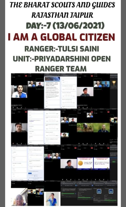 I AM A GLOBAL CITIZEN Day 7