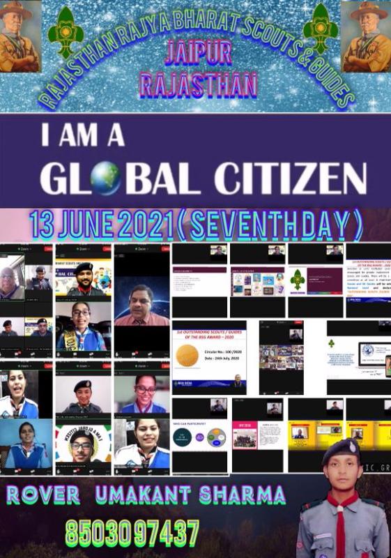 I AM A GLOBAL CITIZEN Day 7