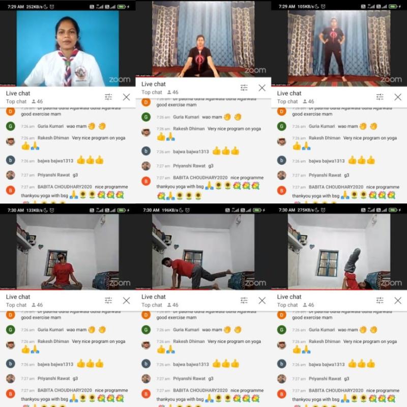 DAY 11 SANKALP 2.0  YOGA WITH BSG