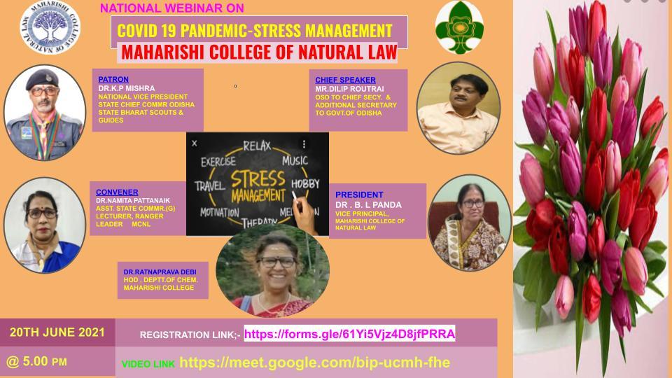 COVID-19 pandemic - stress management