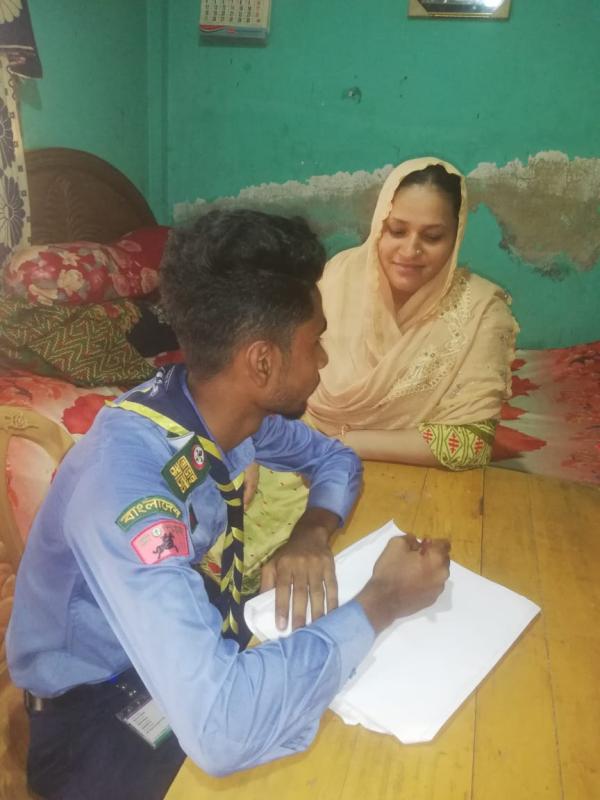 Plastic tide turners challenge badge (leadership level