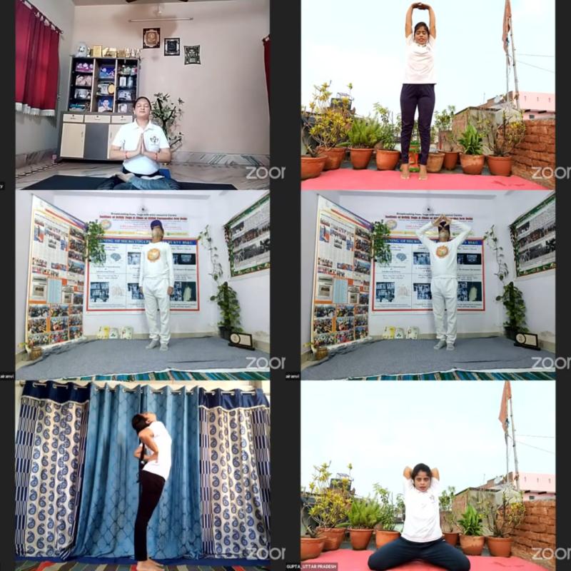 SANKALP 2.0 ACTIVITIY 1- YOGA WITH BSG