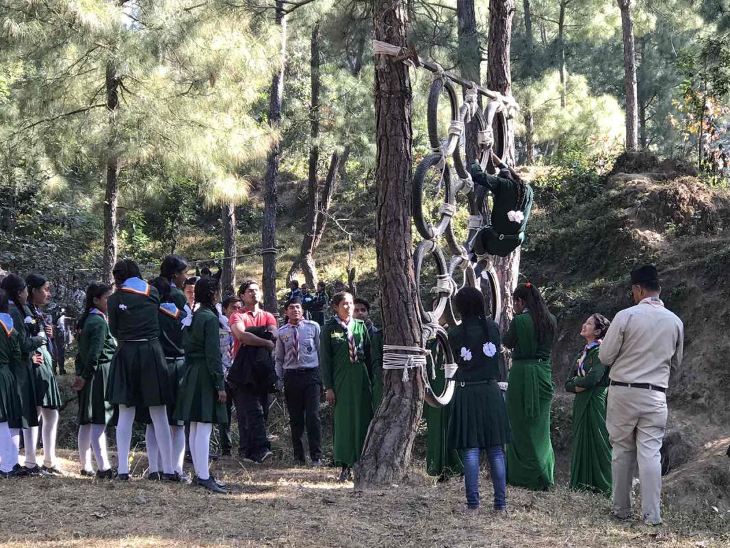 Upgrading training camp for rover ranger at melamchi 
