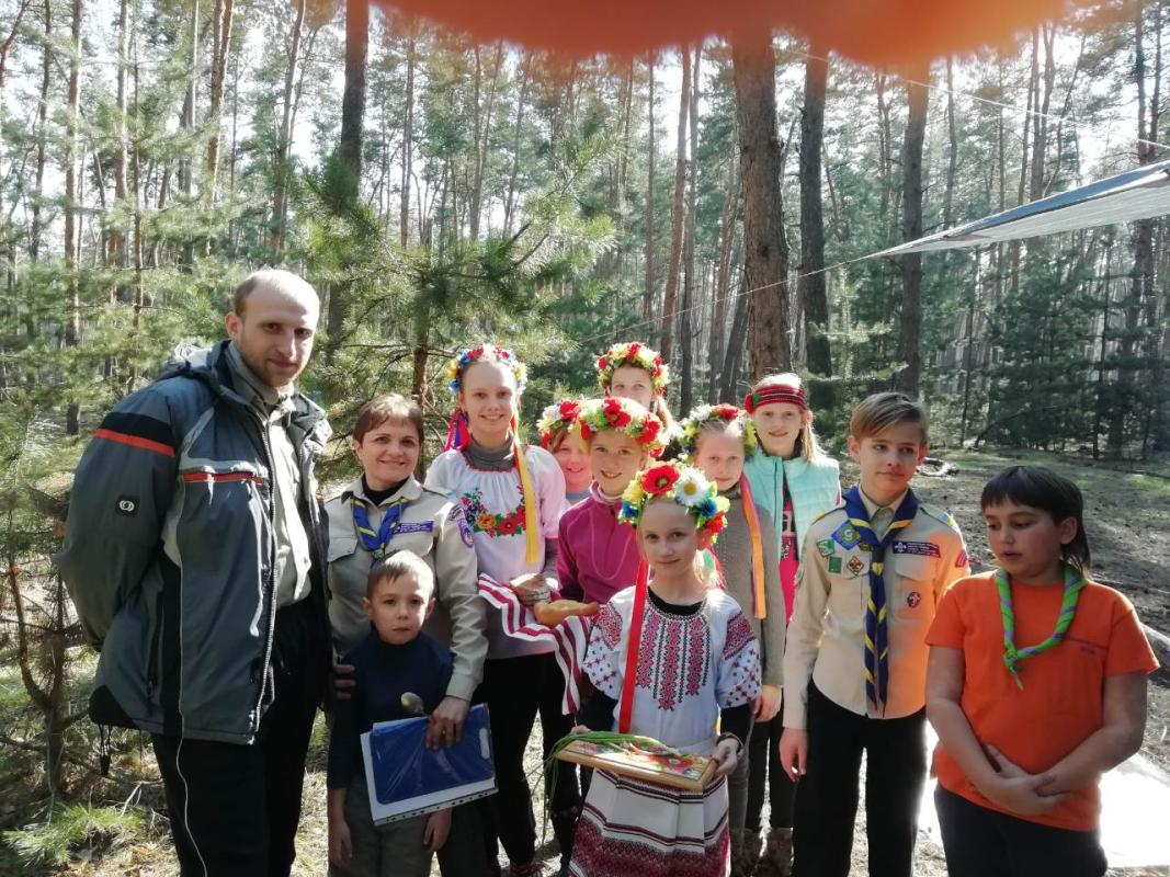 Скаутский поход "Коло друзів"