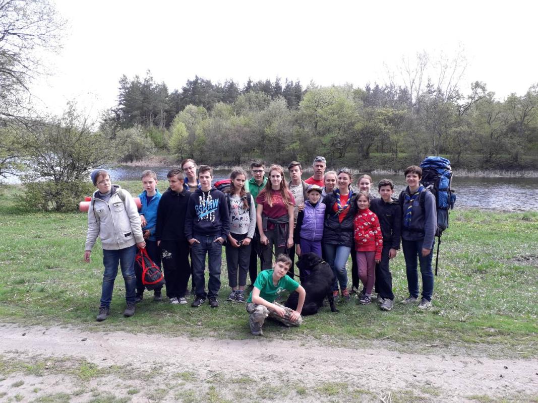 Виїзд в ліс скаутського формування "Асгард"