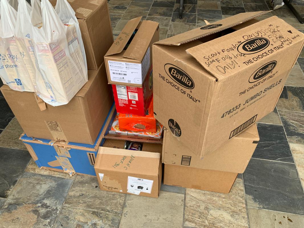 2019 - CUB SCOUT PACK 321 FOOD DRIVE & FOOD BANK SERVICE PROJECTS 
